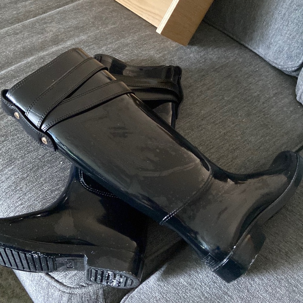 Like new coach rain boots size 7